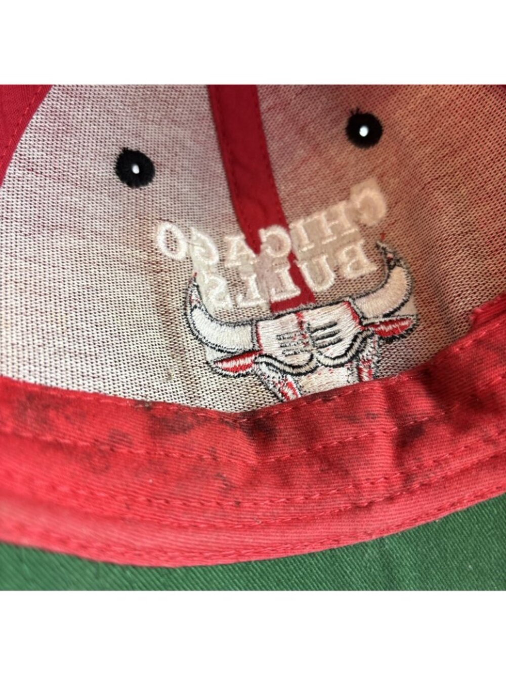 Vintage Chicago Bulls Snapback Hat Embroidered Logo NBA Basketball Cap - Picture 4 of 5